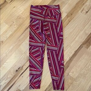 Old Navy Multicolor Striped Leggings